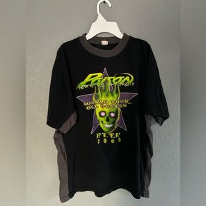 Poison power to the people 2000 world tour all access shirt - large
